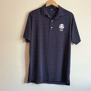 FootJoy FJ Mens Golf Polo Ryder Cup 2025 Performance Shirt sz M Like New Golfer